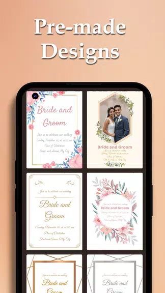 Schermata Custom Wedding Cards Maker 0