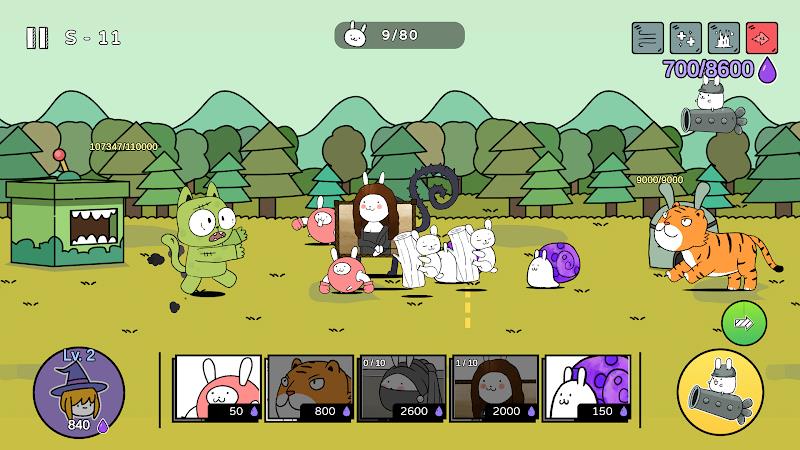 Battle! Bunny : Tower Defense Screenshot 3