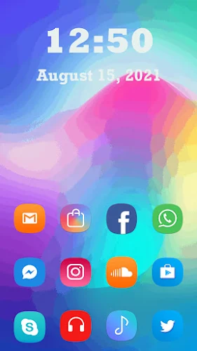 Tecno Spark 8 Launcher Captura de pantalla 1