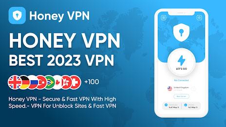 Honey VPN - Fast & Secure Screenshot 0