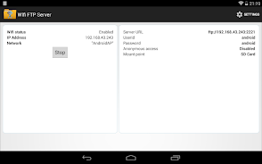 WiFi FTP Server Screenshot 2