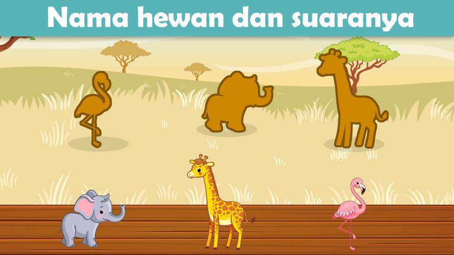 Game Anak Belajar - TK & PAUD Captura de pantalla 3