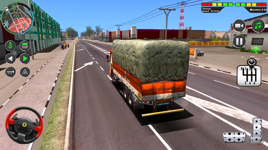 Indian Heavy Truck Delivery 3D Zrzut ekranu 1