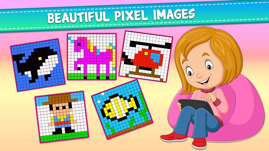 Pixel Art Coloring Games 螢幕截圖 0