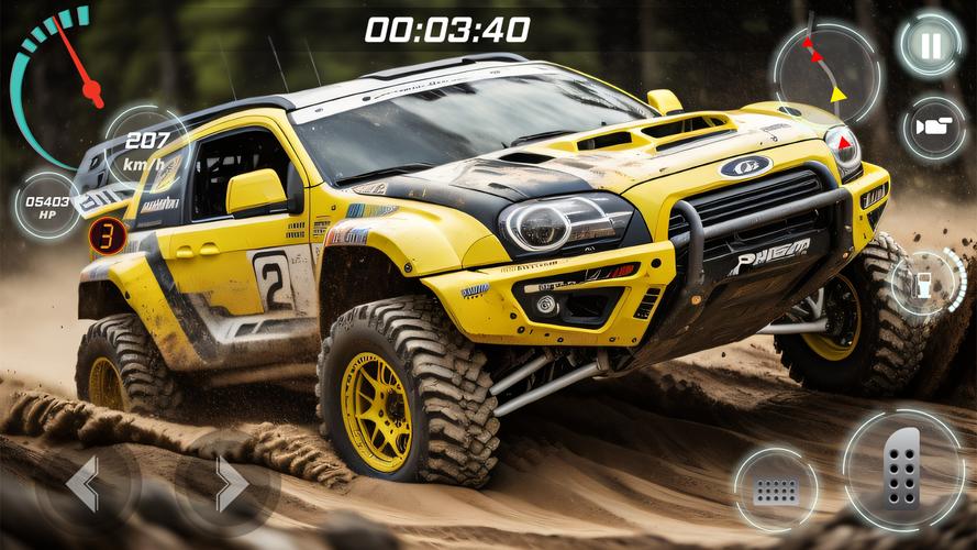 Offroad Mud Truck Game Offline Schermafbeelding 2