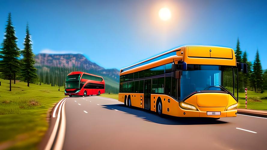 Bus Simulator Games: Bus Games ภาพหน้าจอ 2