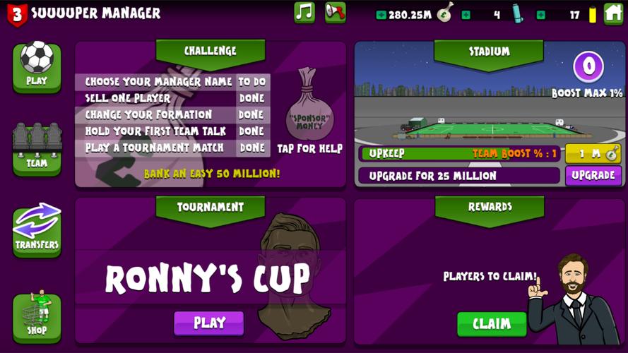 442oons Football Manager 螢幕截圖 2