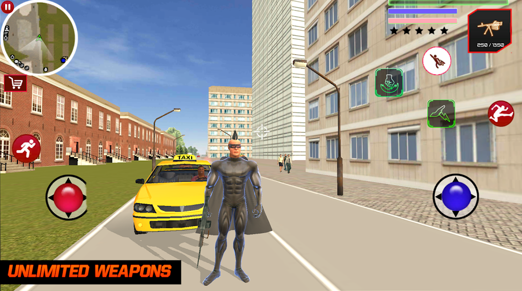 Super Hero Us Vice Town Gangst 螢幕截圖 0
