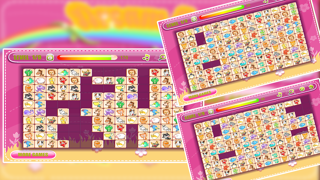 Dream Pet Link: Animal Mahjong Connect 螢幕截圖 1