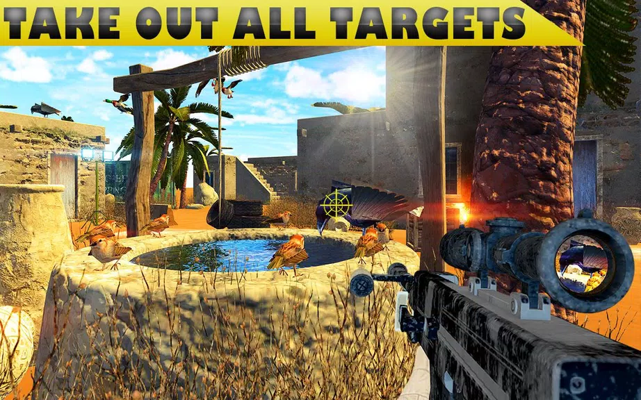 Desert Birds Sniper Shooter 3D 螢幕截圖 3