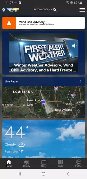 WAFB First Alert Weather Ảnh chụp màn hình 0