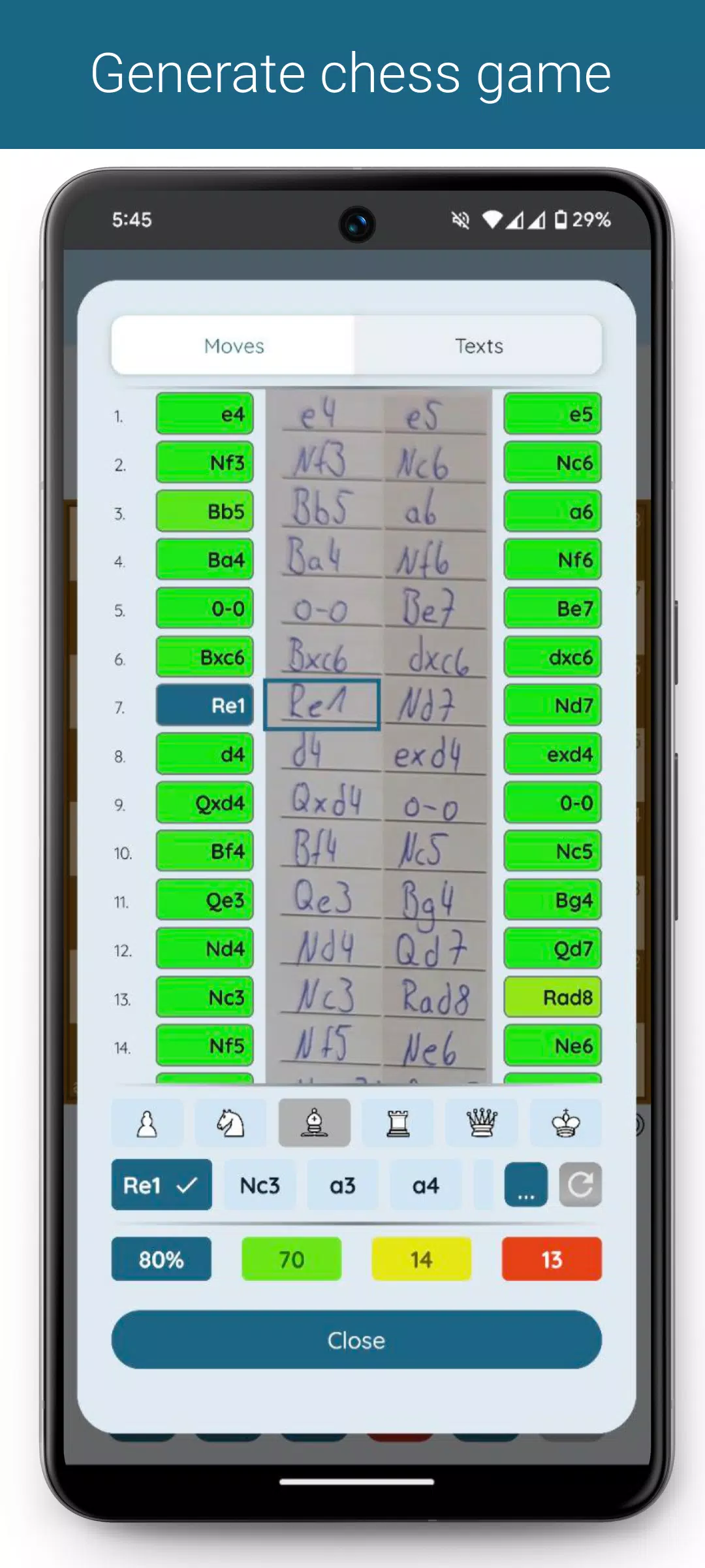 Chess Scanner 螢幕截圖 1