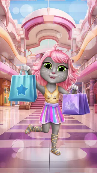 Virtual Pet Lily 2 - Cat Game स्क्रीनशॉट 0