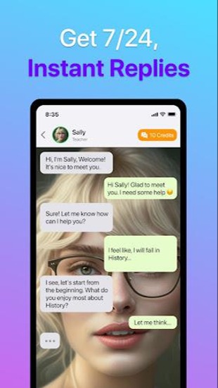 Chatty: AI Roleplay Characters应用截图第0张