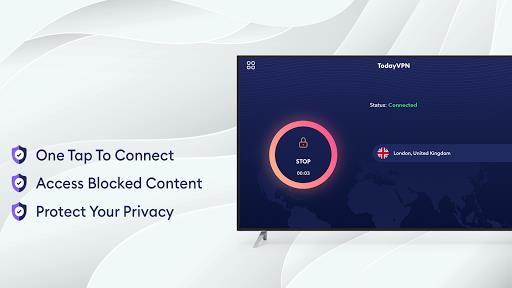 Today VPN - Free VPN Proxy - Unlimited VPN Ảnh chụp màn hình 0