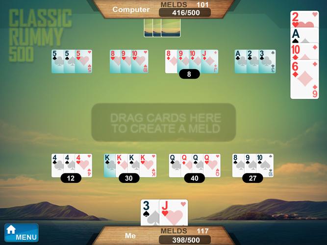 Rummy 500 螢幕截圖 3