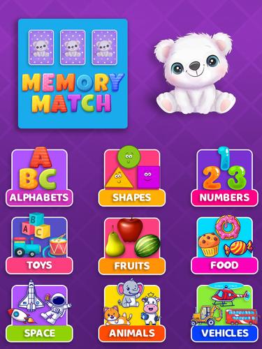 Baby Boo - MemoryMatch Tangkapan skrin 2