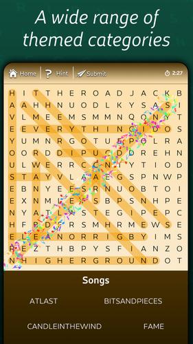 Astraware Wordsearch Captura de tela 1