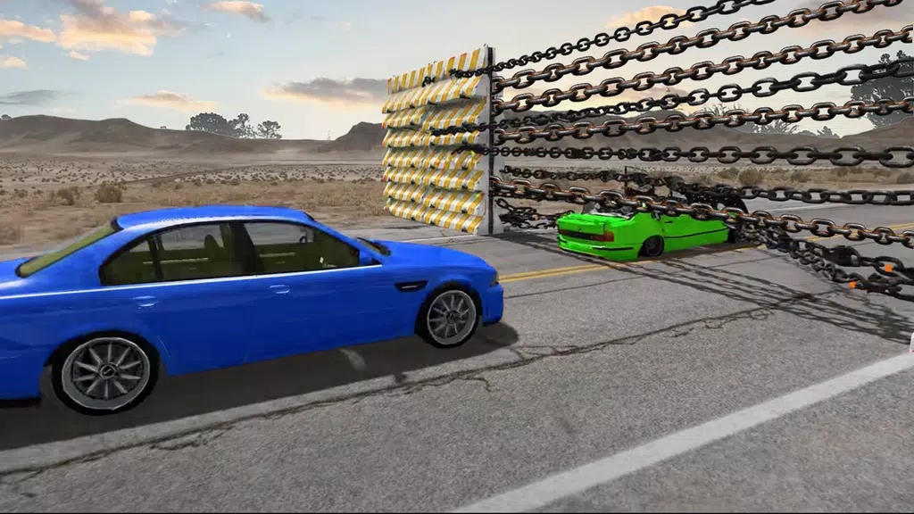 Chained Cars Stunt Racing Game स्क्रीनशॉट 1