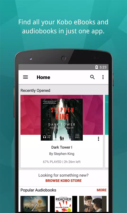 Kobo Books - eBooks Audiobooks应用截图第1张
