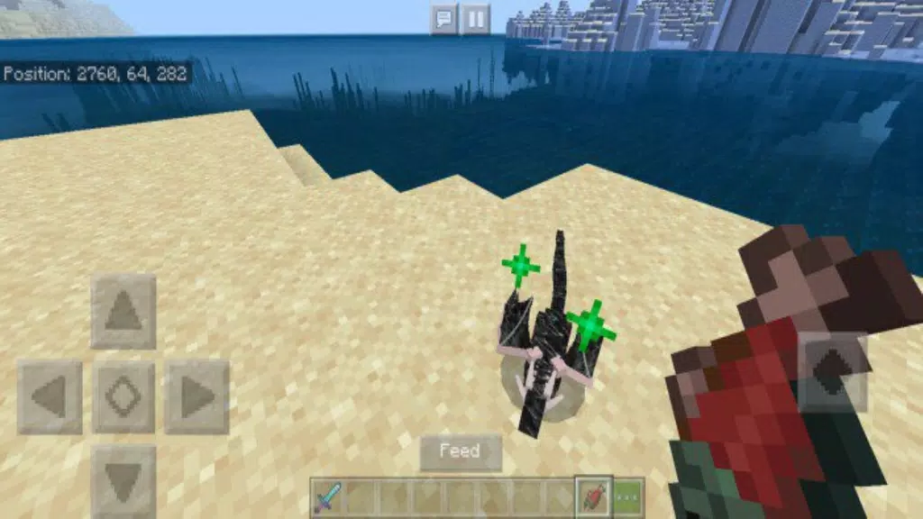 MCPE Dragon Addon Fantasy 스크린샷 1