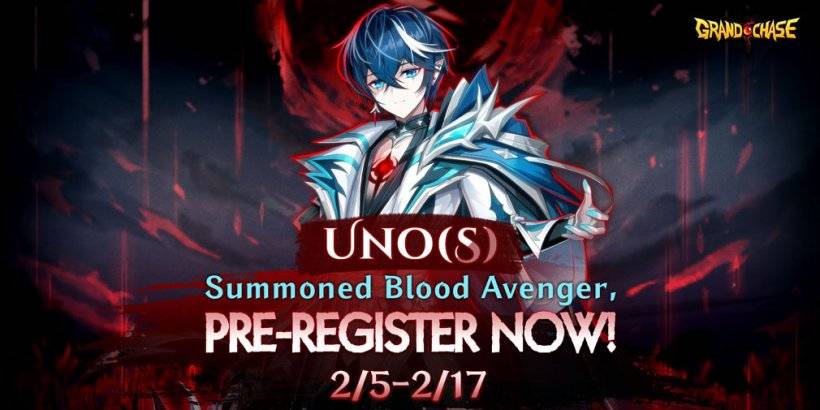 Blood Avenger Uno (s) Vorregister für Enkelkase, IRL-Merch verfügbar