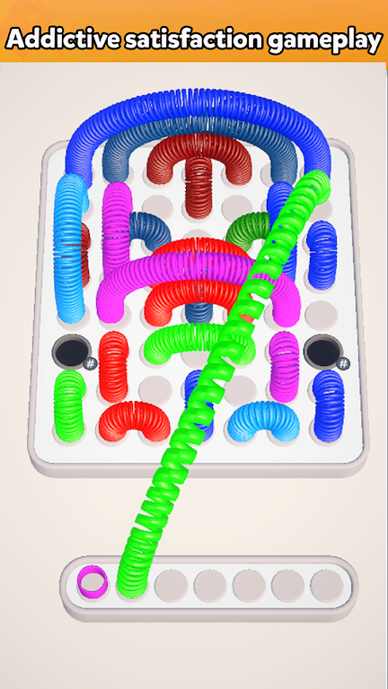 Slinky Jam 3D - Sort puzzle Captura de pantalla 2