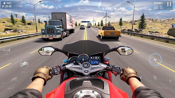 BRR: Moto Bike Racing Game 3D Capture d'écran 0