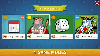 FreeCell Solitaire - Card Game Скриншот 2