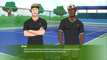 Tag Team Tennis Screenshot 1