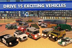 Emergency Driver Sim: City Her Ekran Görüntüsü 1