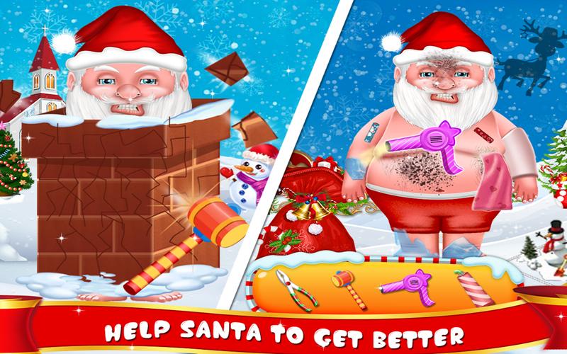 Christmas Santa Rescue Game Schermafbeelding 1