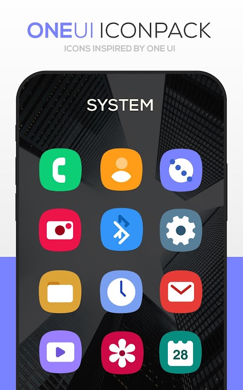 ONE UI Icon Pack Mod 螢幕截圖 0