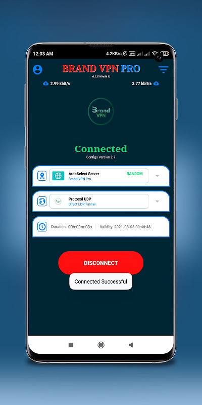 Brand VPN Pro 螢幕截圖 2