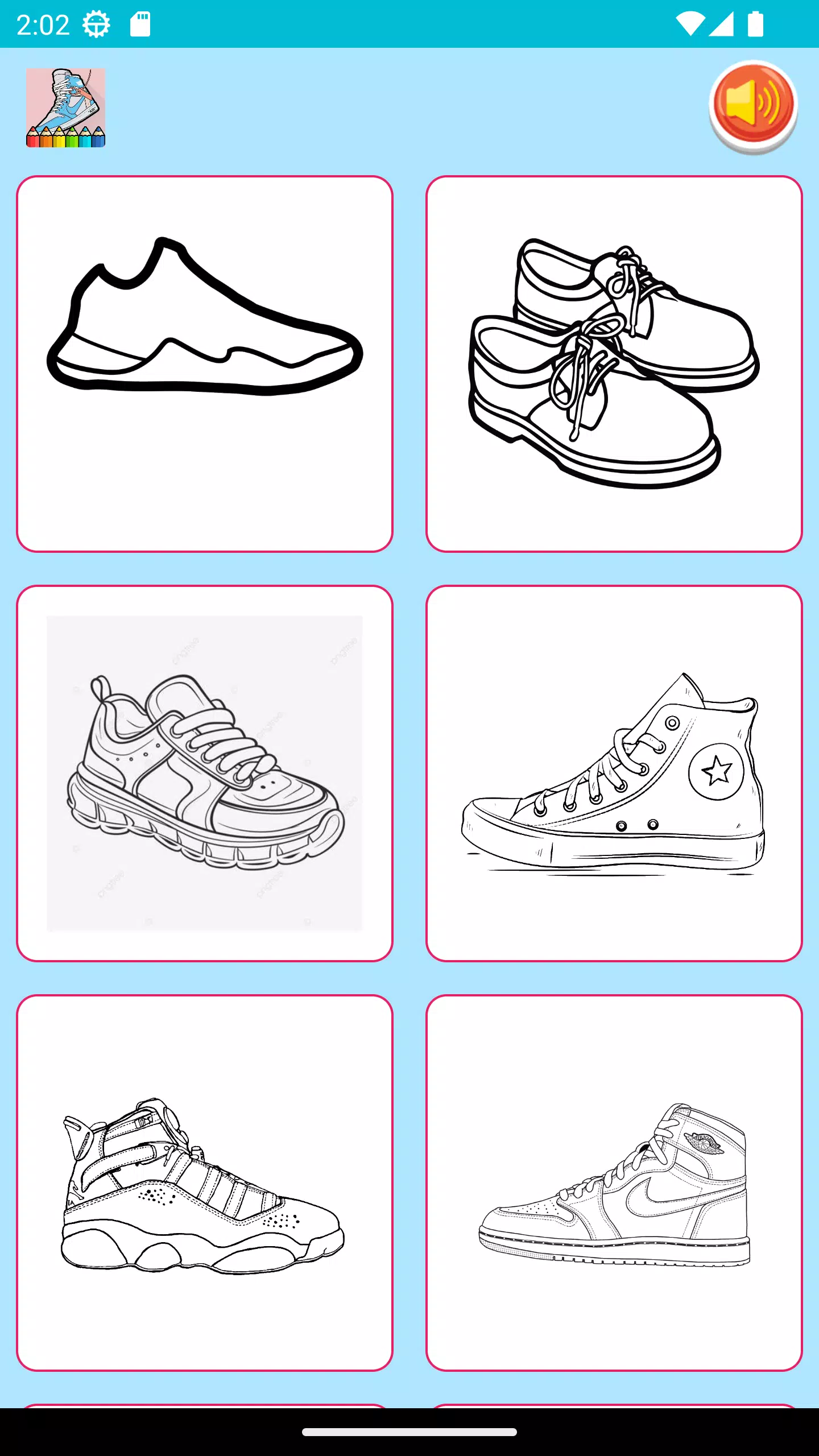 Coloring Sneaker Craft Ekran Görüntüsü 2