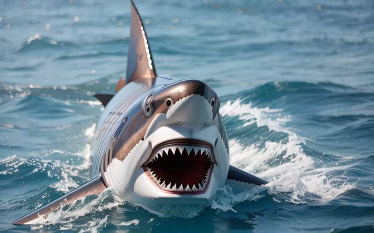 Angry Shark Attack Shark Game 螢幕截圖 3