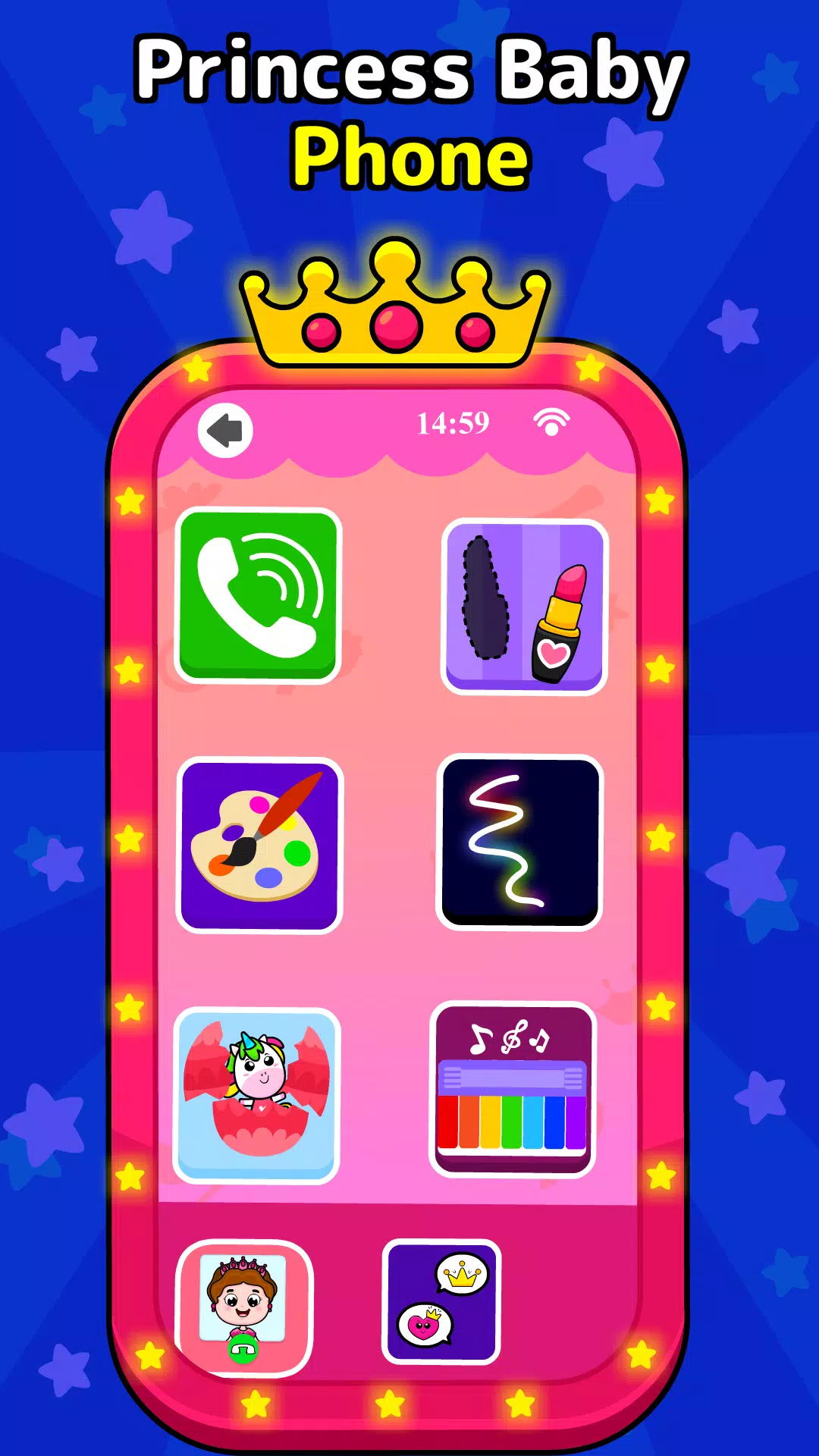 Timpy Baby Princess Phone Game Screenshot 0