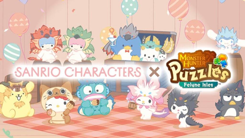 Cinnamoroll prende il controllo di Monster Hunter: Felyne Isles