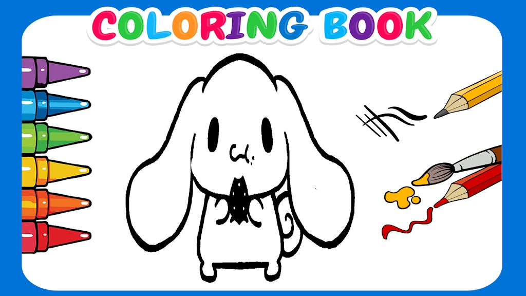 Cute Cinnamoroll coloring book应用截图第1张