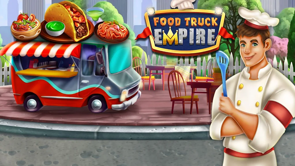 Food truck Empire Cooking Game Screenshot 0