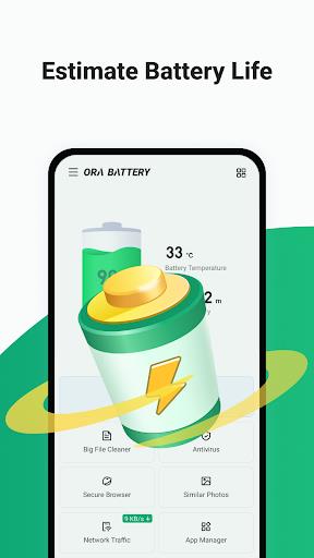 Ora Battery, Cleaner Antivirus Capture d'écran 0