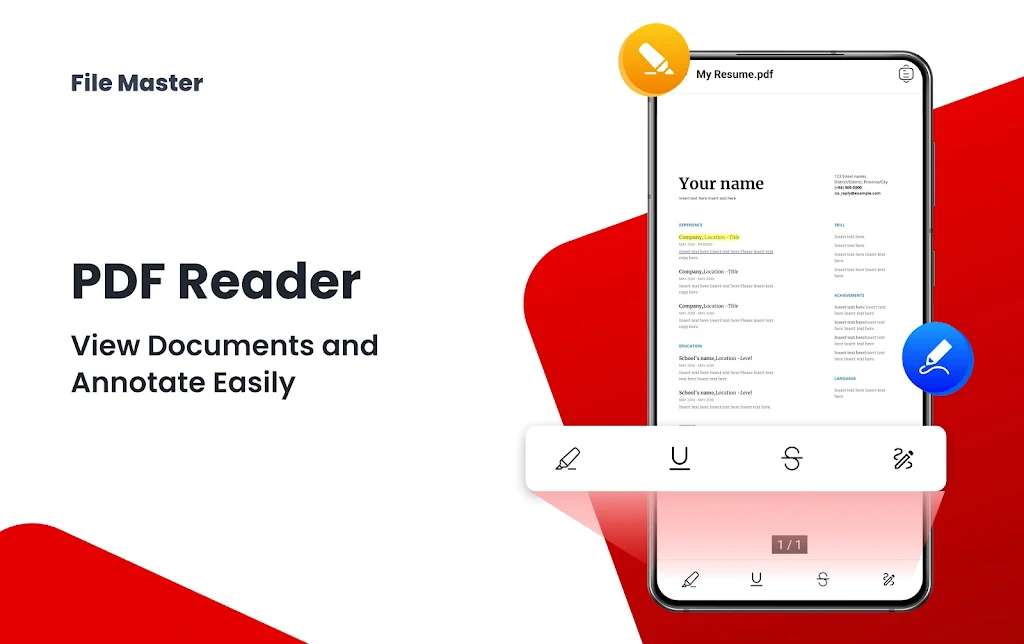 PDF Reader - PDF Scanner Capture d'écran 0