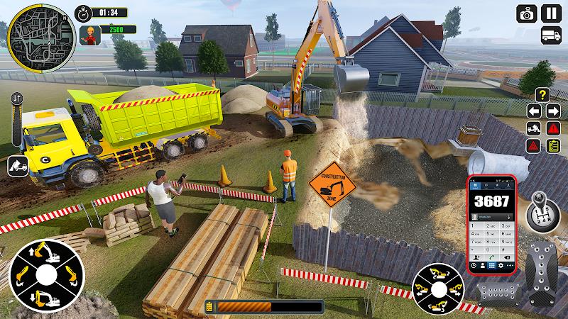 Excavator Truck Simulator Game Screenshot 0