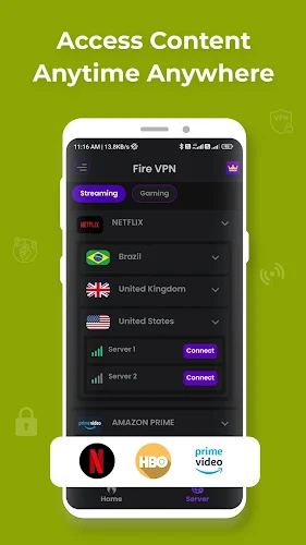 Fire VPN - Vpn Proxy Browser应用截图第2张