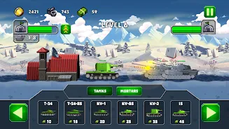Tank Attack 5 | Tanks 2D Tangkapan skrin 0