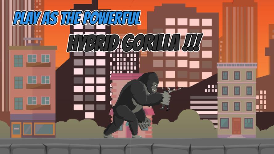 Hybrid Gorilla: Urban Rampage 螢幕截圖 0