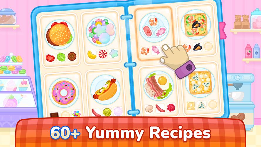 Kids Cooking Games 2 year olds ภาพหน้าจอ 1
