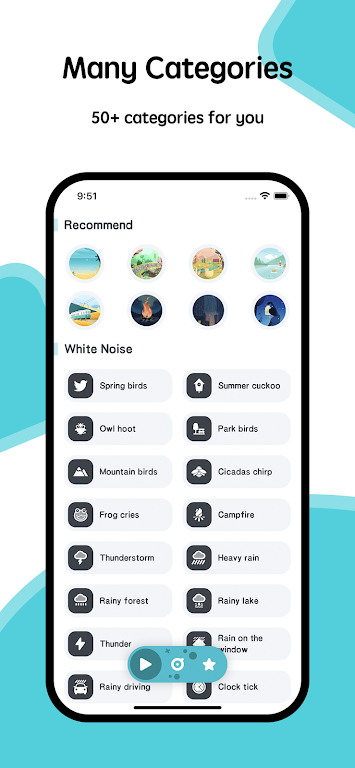 White Noise for Sleep Relax Mod ဖန်သားပြင်ဓာတ်ပုံ 2