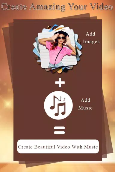 Image to Video Maker with Music Скриншот 0