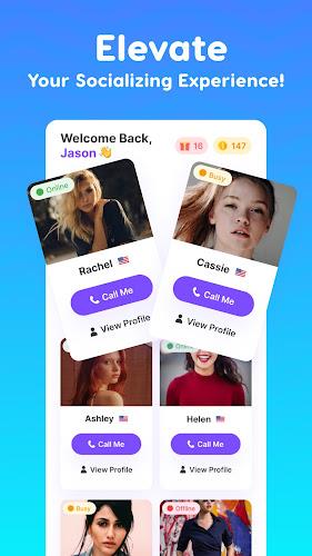 Schermata Ligoo - Dating App Flirt Chat 3